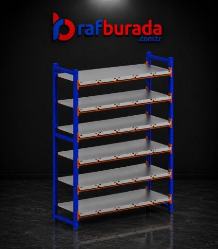 6 Katlı Hafif Rack